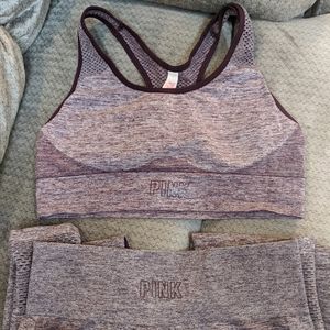 Victoria's secret seamless sports bra and legging